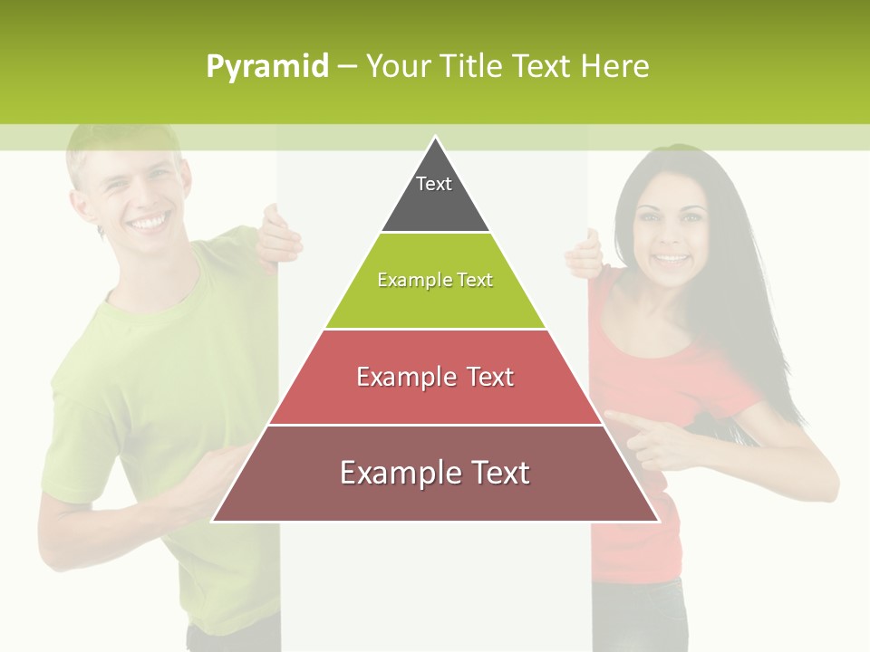 Excited Person Man PowerPoint Template