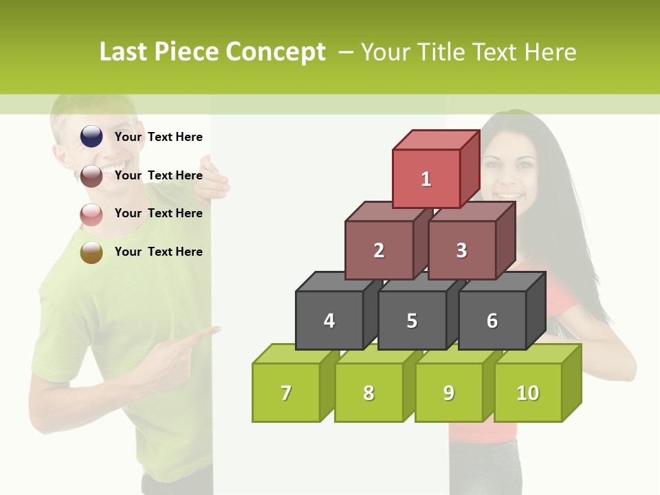 Excited Person Man PowerPoint Template