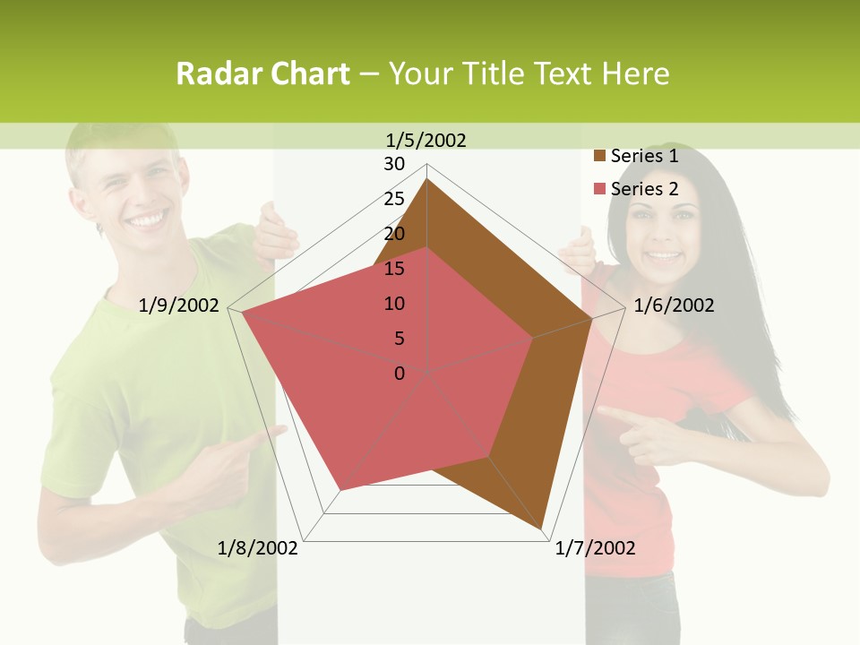 Excited Person Man PowerPoint Template