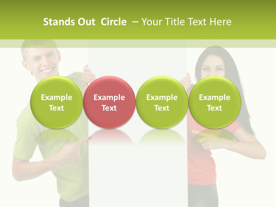 Excited Person Man PowerPoint Template