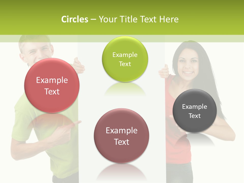 Excited Person Man PowerPoint Template
