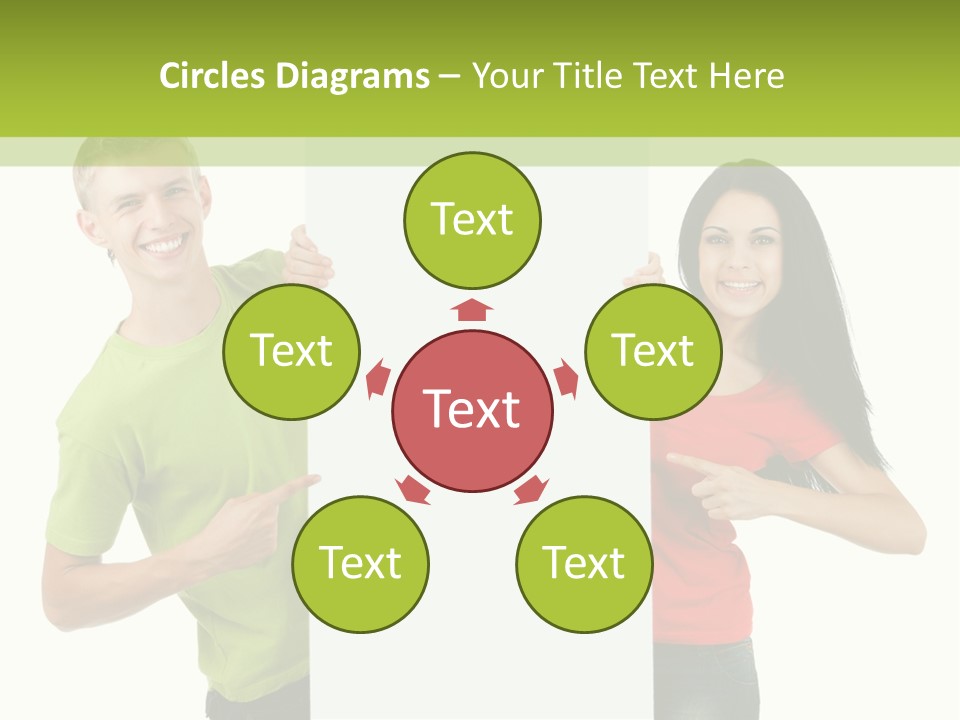 Excited Person Man PowerPoint Template