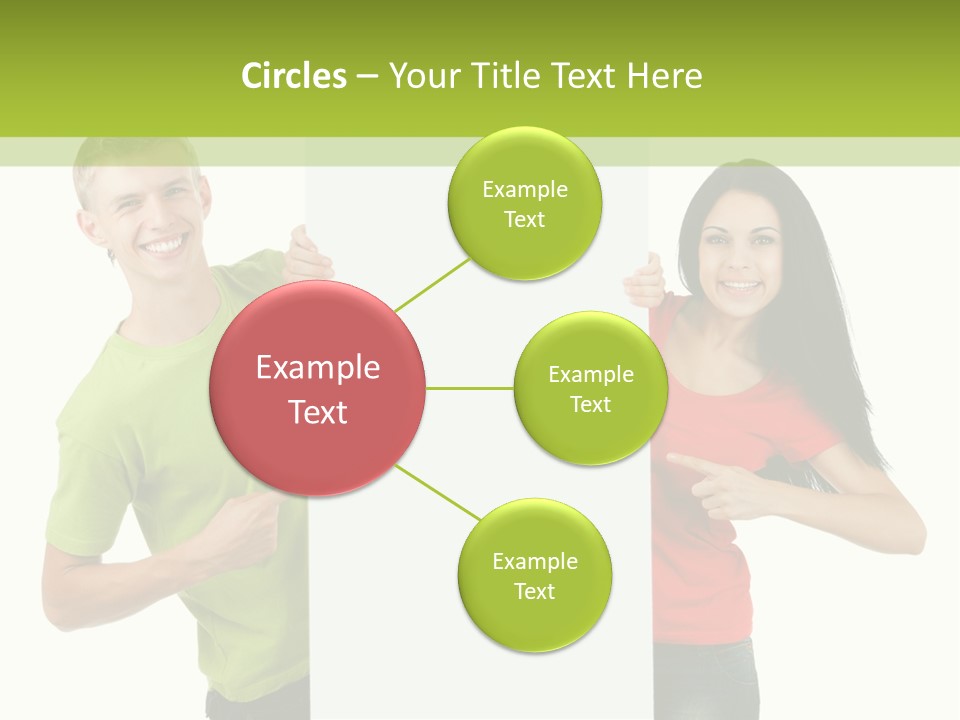 Excited Person Man PowerPoint Template