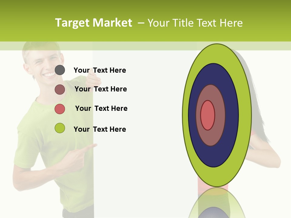 Excited Person Man PowerPoint Template