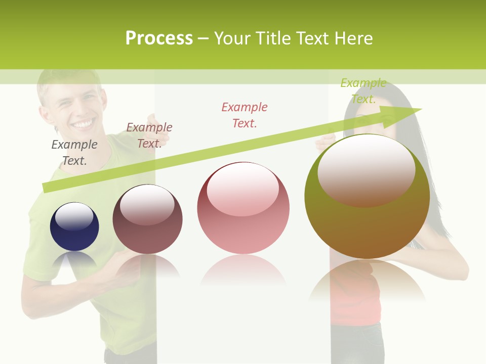 Excited Person Man PowerPoint Template