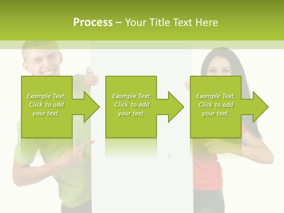 Excited Person Man PowerPoint Template