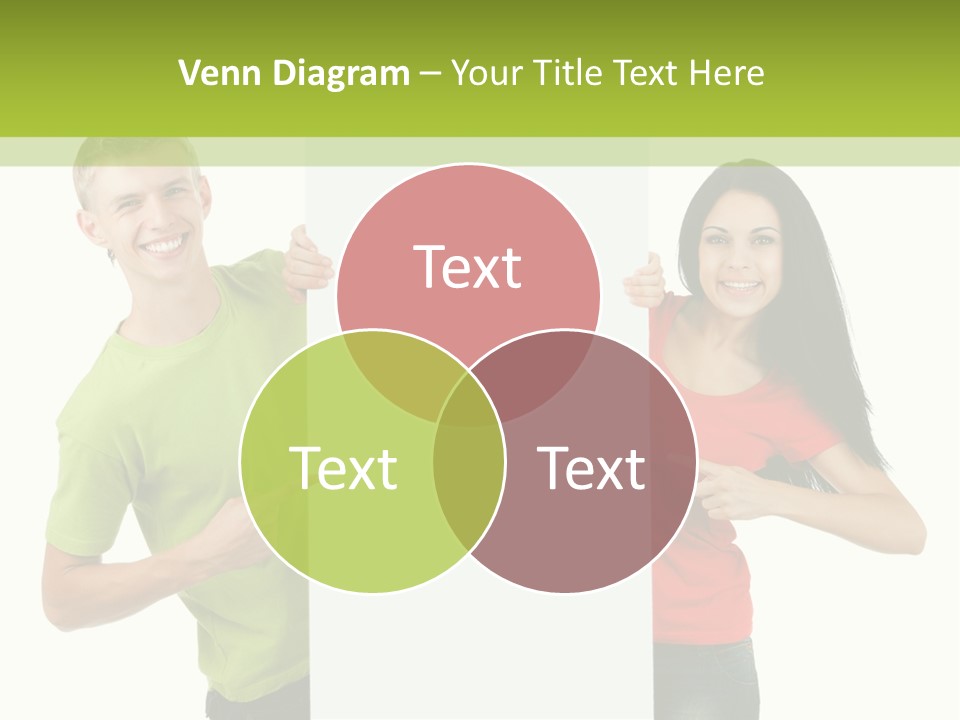 Excited Person Man PowerPoint Template
