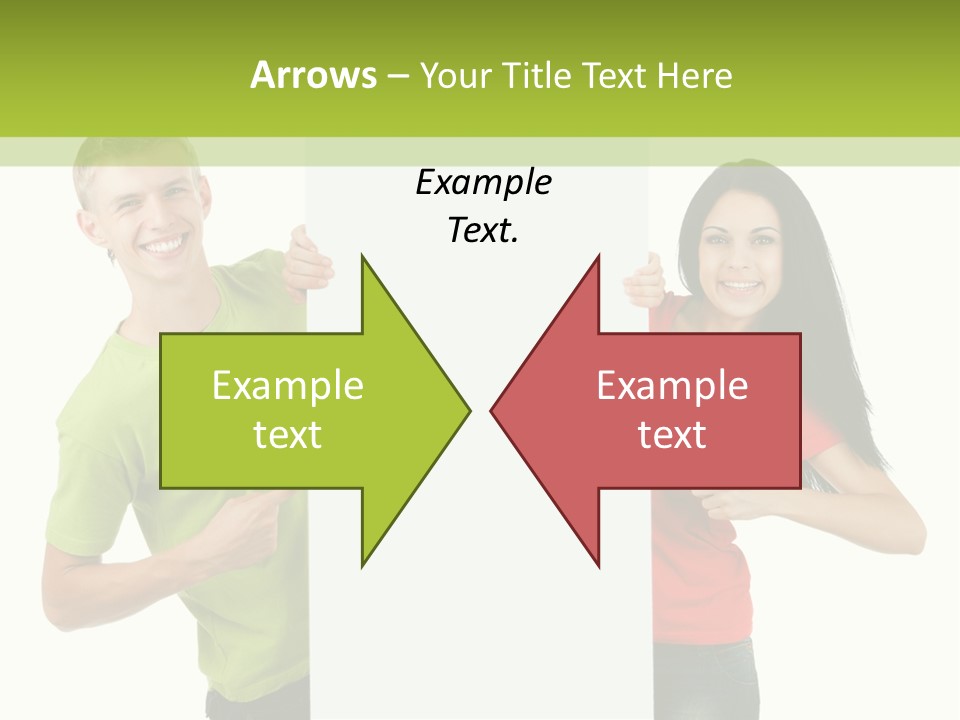 Excited Person Man PowerPoint Template