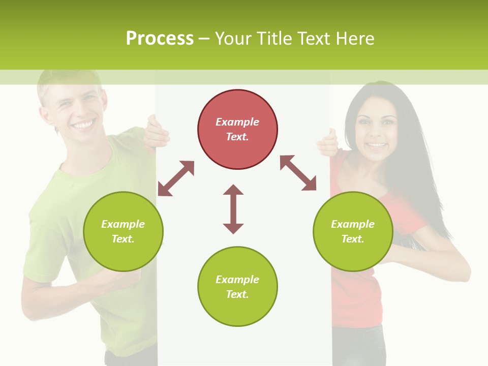 Excited Person Man PowerPoint Template