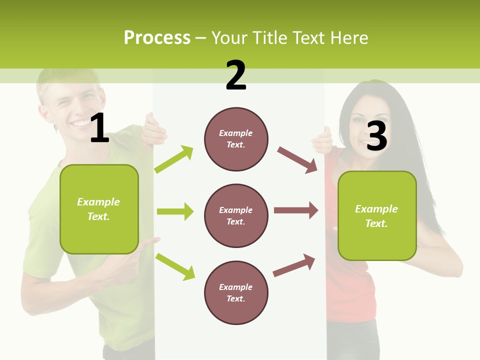 Excited Person Man PowerPoint Template