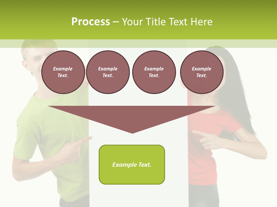 Excited Person Man PowerPoint Template