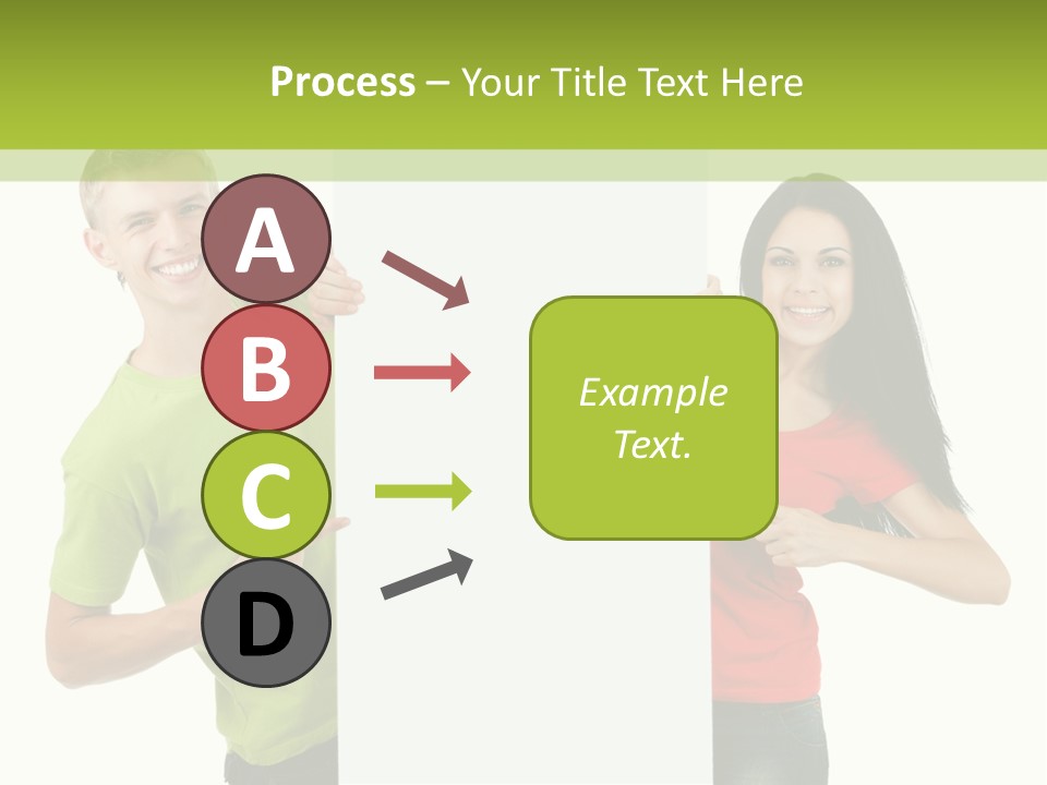 Excited Person Man PowerPoint Template