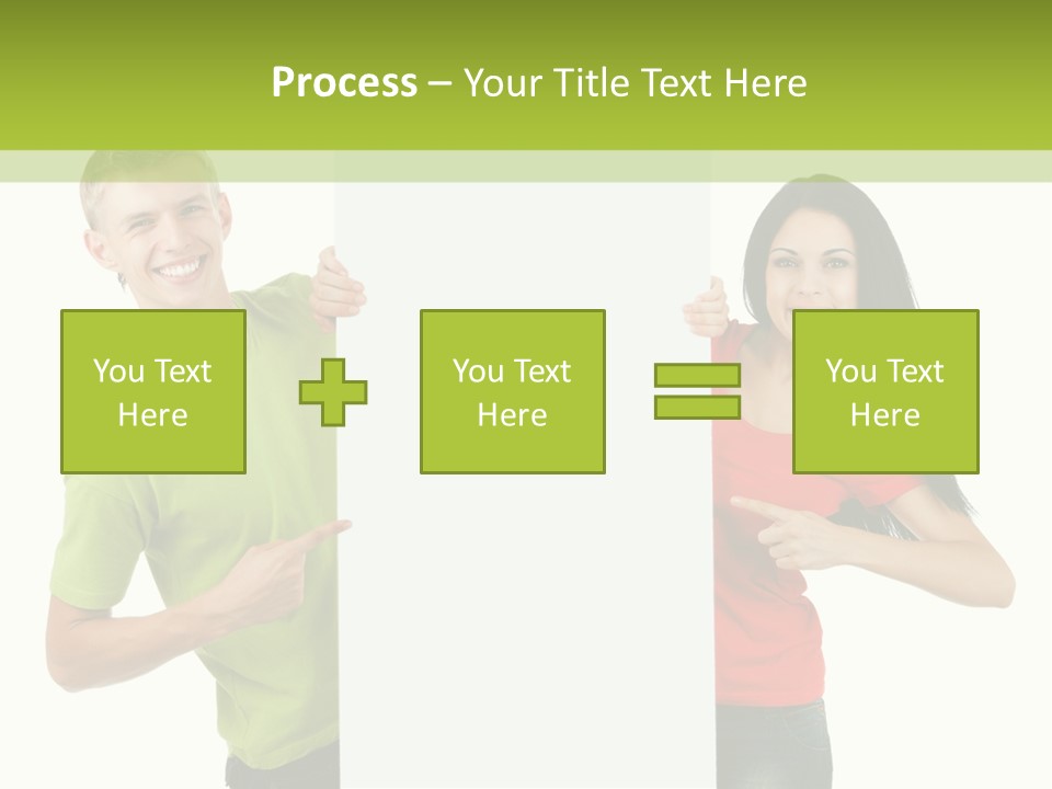Excited Person Man PowerPoint Template