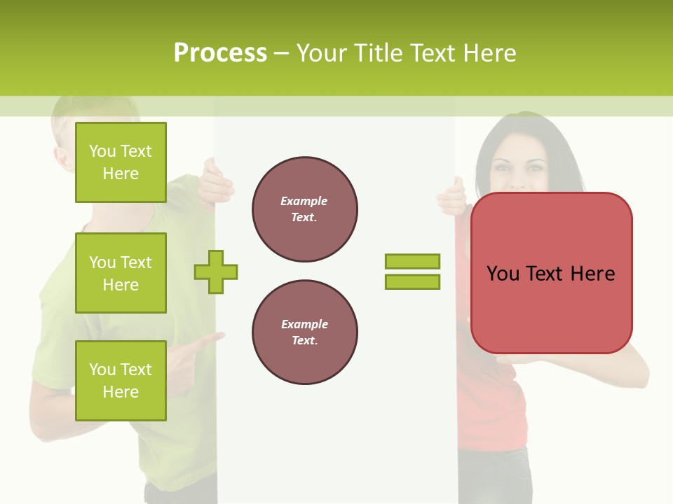 Excited Person Man PowerPoint Template