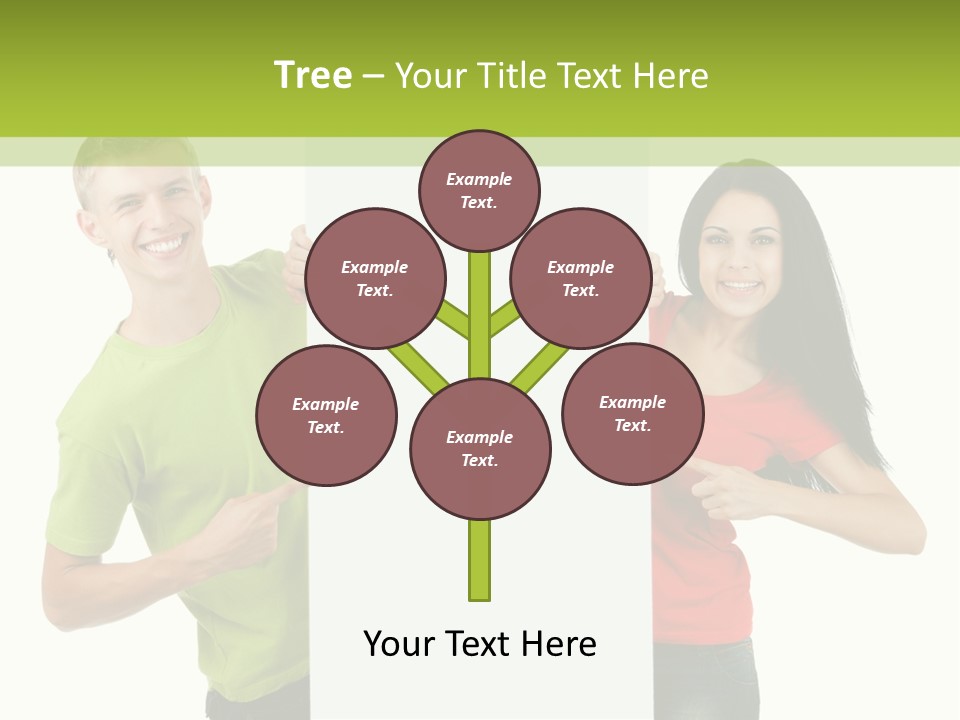 Excited Person Man PowerPoint Template
