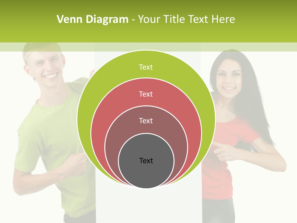 Excited Person Man PowerPoint Template