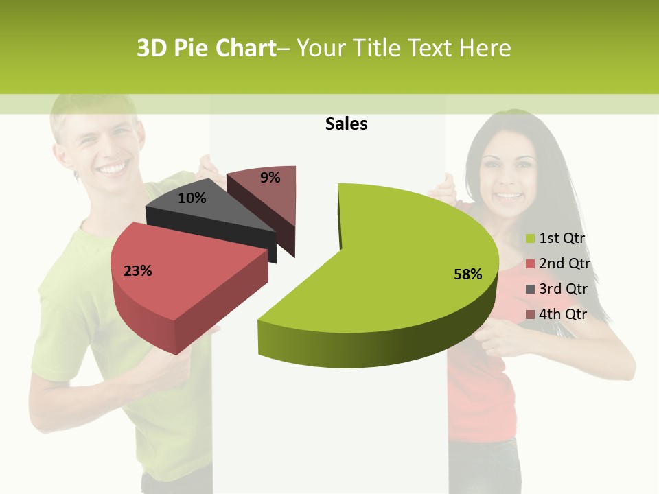 Excited Person Man PowerPoint Template