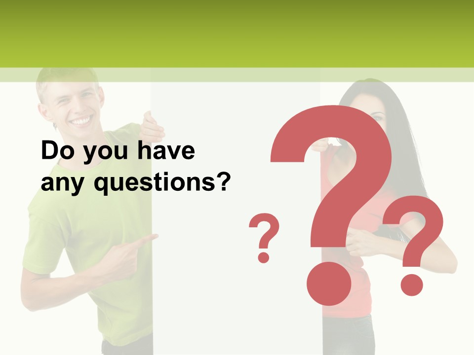 Excited Person Man PowerPoint Template