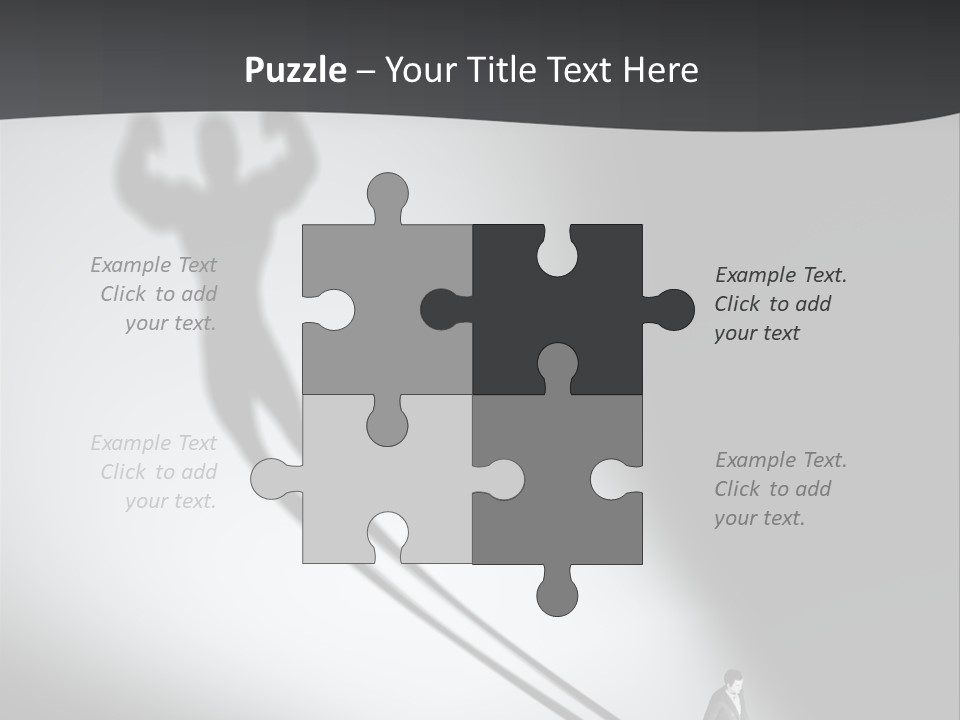 Strong Professional Group PowerPoint Template