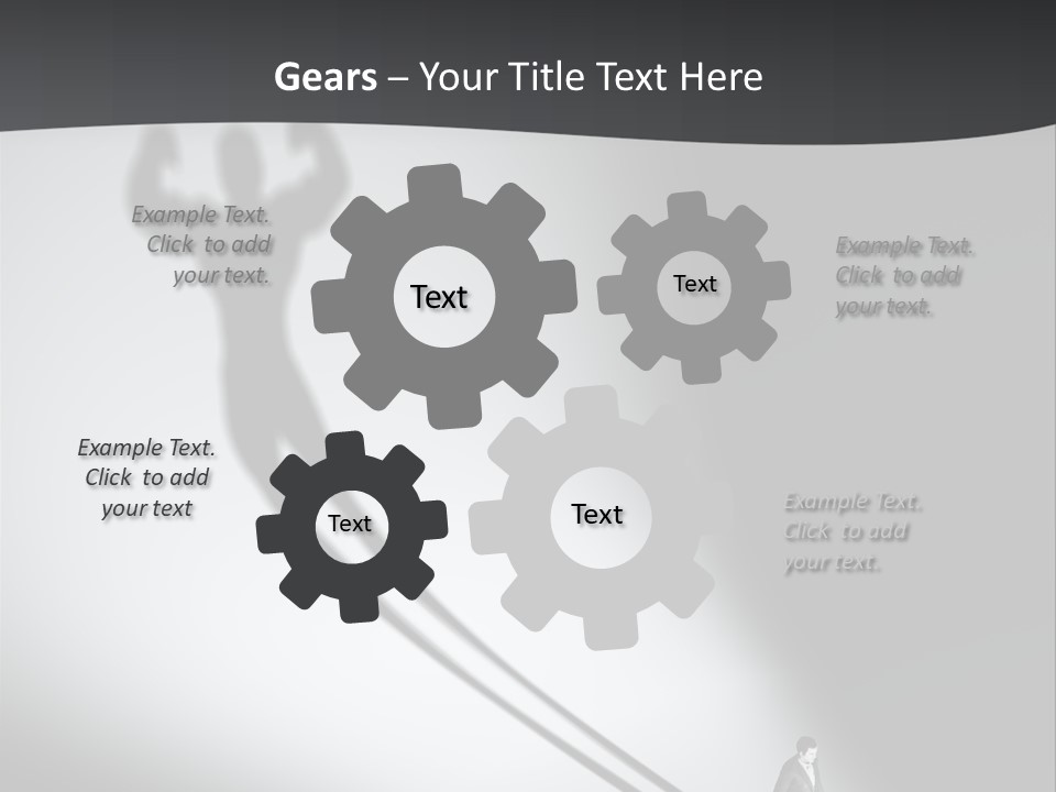 Strong Professional Group PowerPoint Template