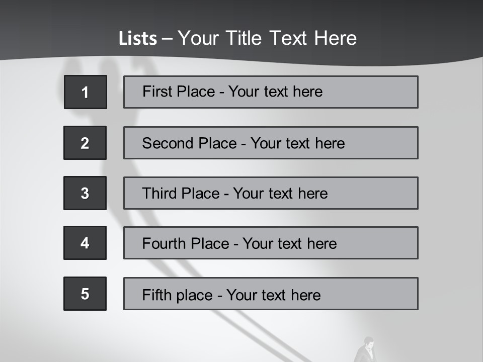 Strong Professional Group PowerPoint Template