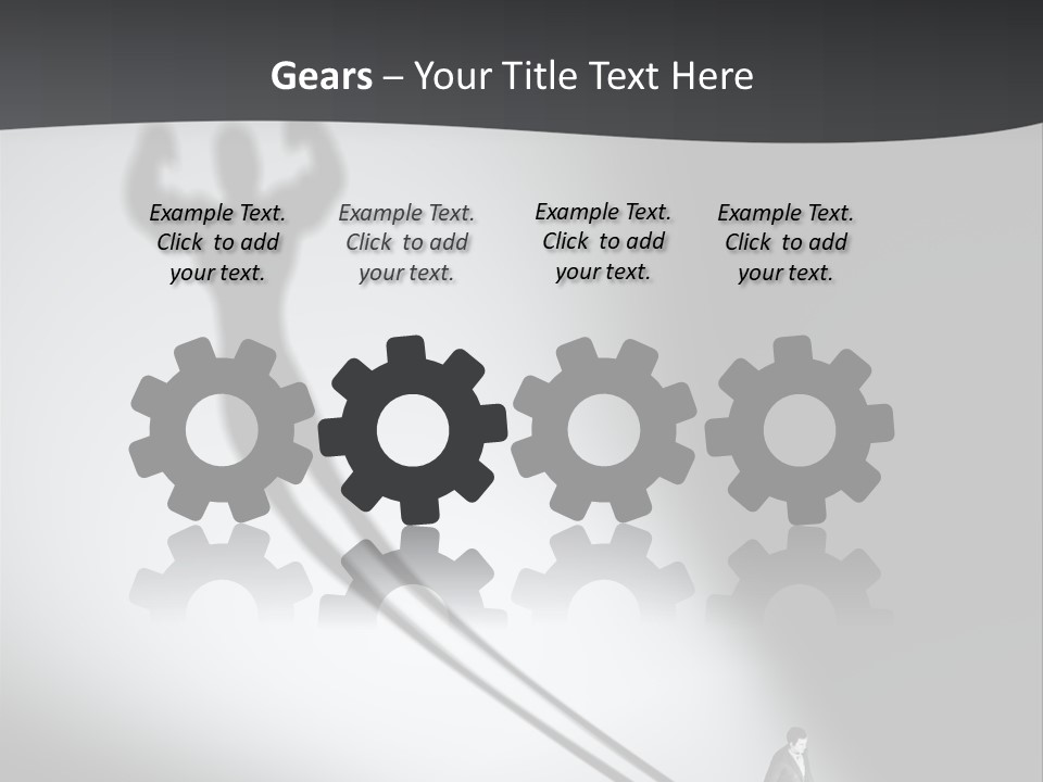 Strong Professional Group PowerPoint Template