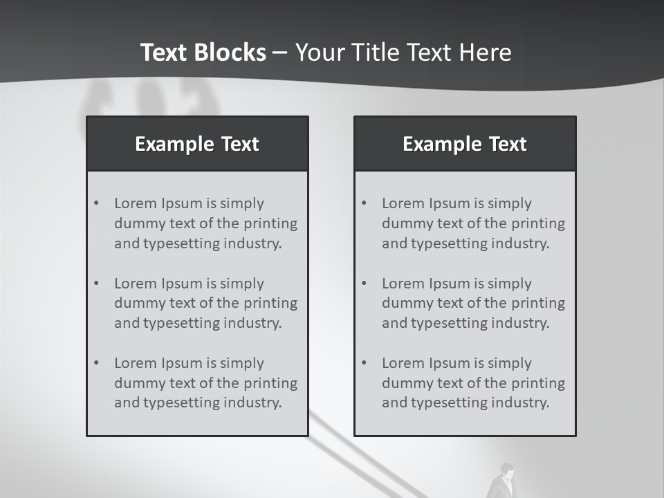 Strong Professional Group PowerPoint Template