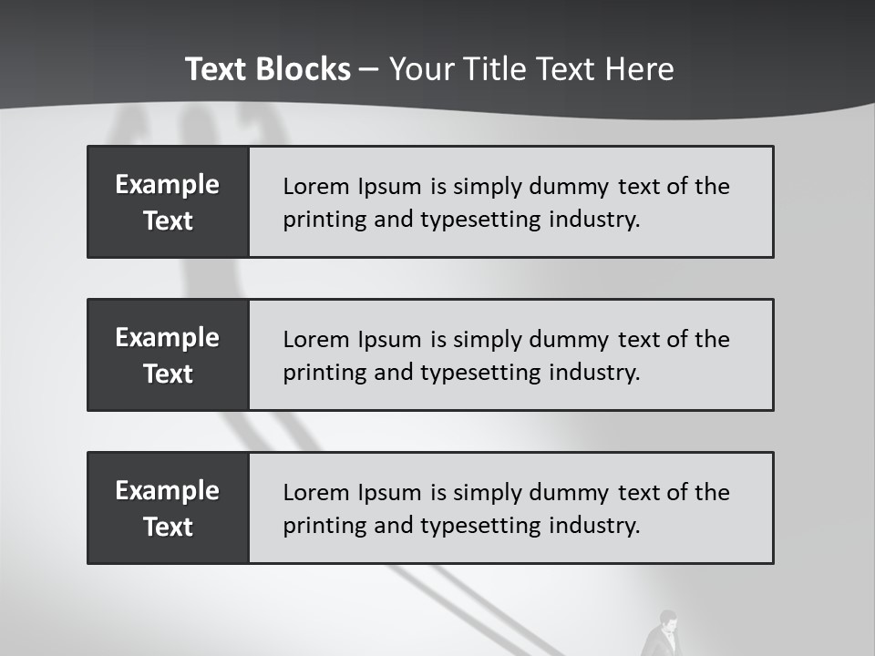 Strong Professional Group PowerPoint Template