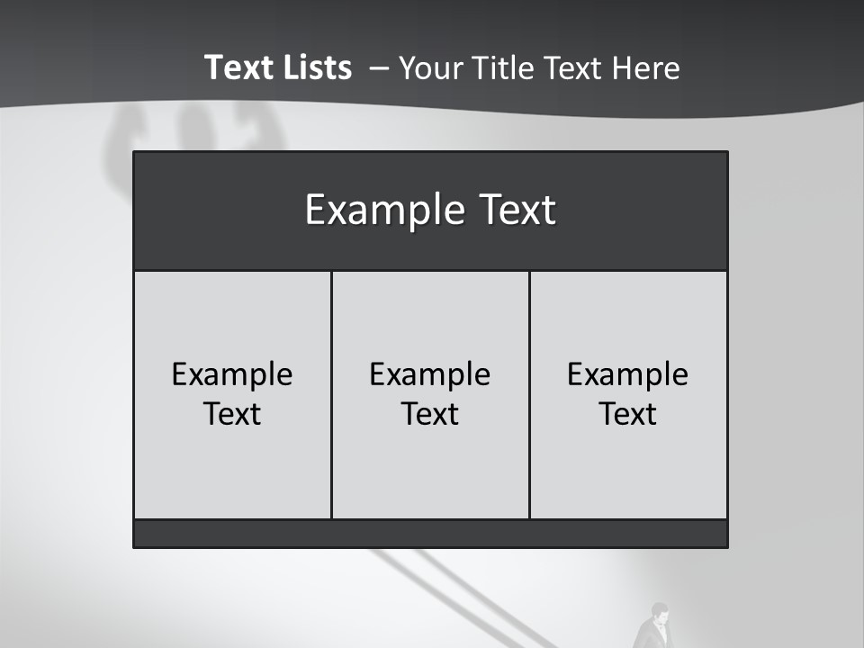 Strong Professional Group PowerPoint Template