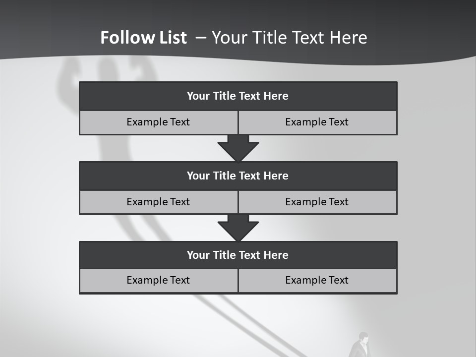 Strong Professional Group PowerPoint Template