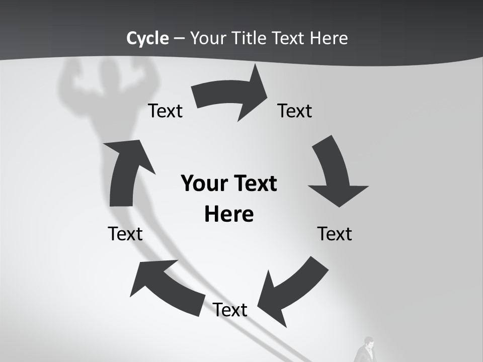 Strong Professional Group PowerPoint Template