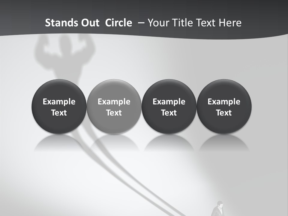 Strong Professional Group PowerPoint Template