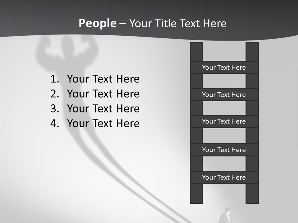 Strong Professional Group PowerPoint Template
