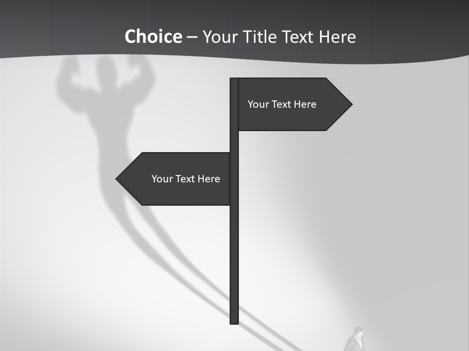 Strong Professional Group PowerPoint Template