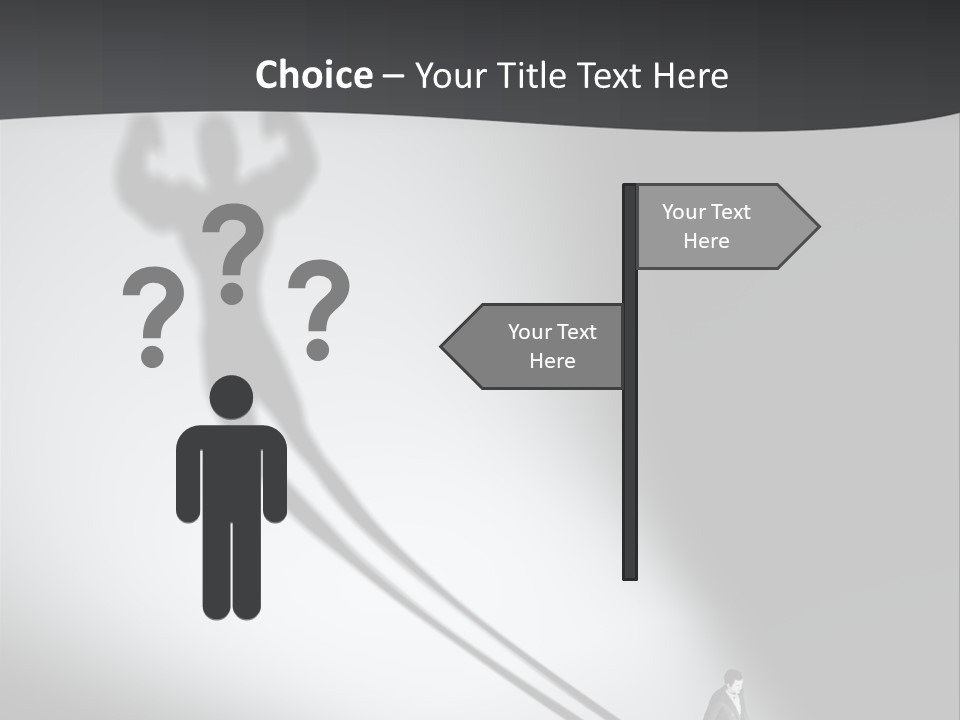 Strong Professional Group PowerPoint Template