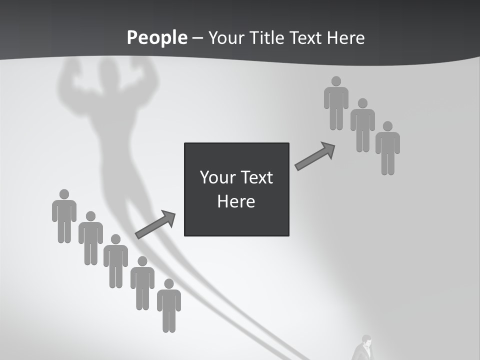 Strong Professional Group PowerPoint Template