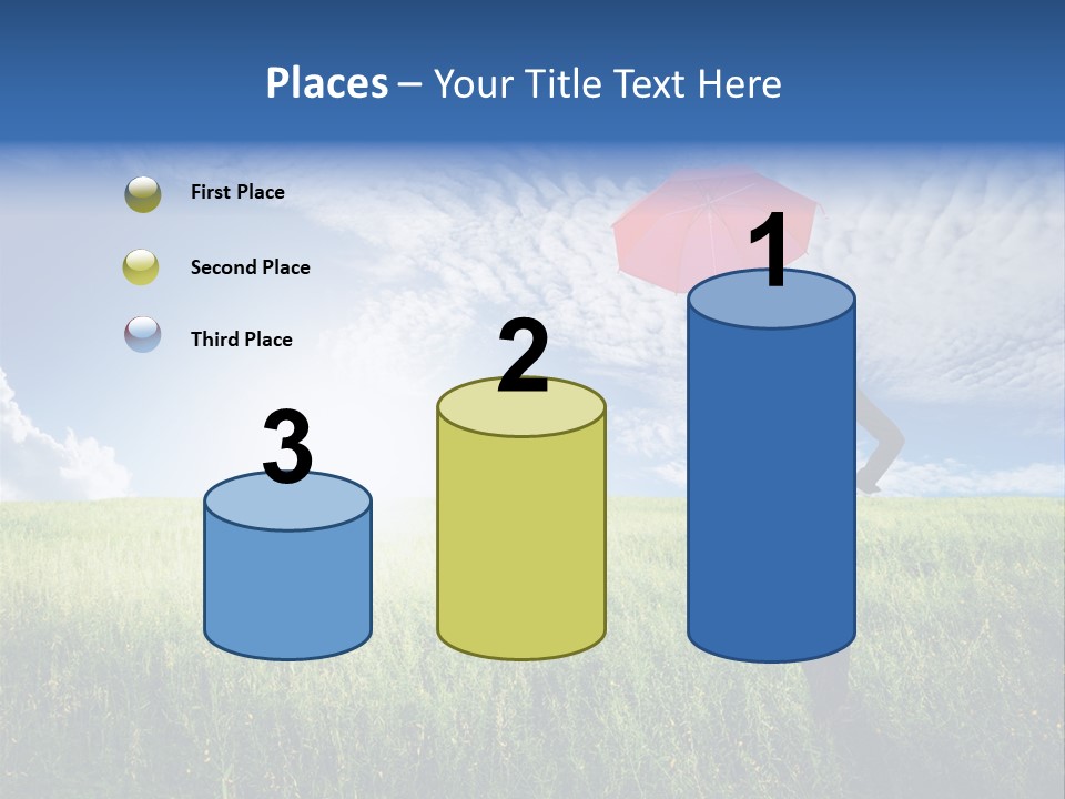 Sky Professional Summer PowerPoint Template