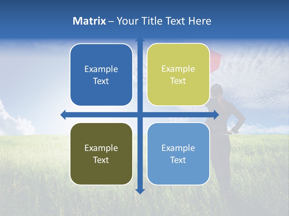 Sky Professional Summer PowerPoint Template
