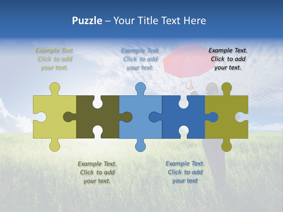 Sky Professional Summer PowerPoint Template