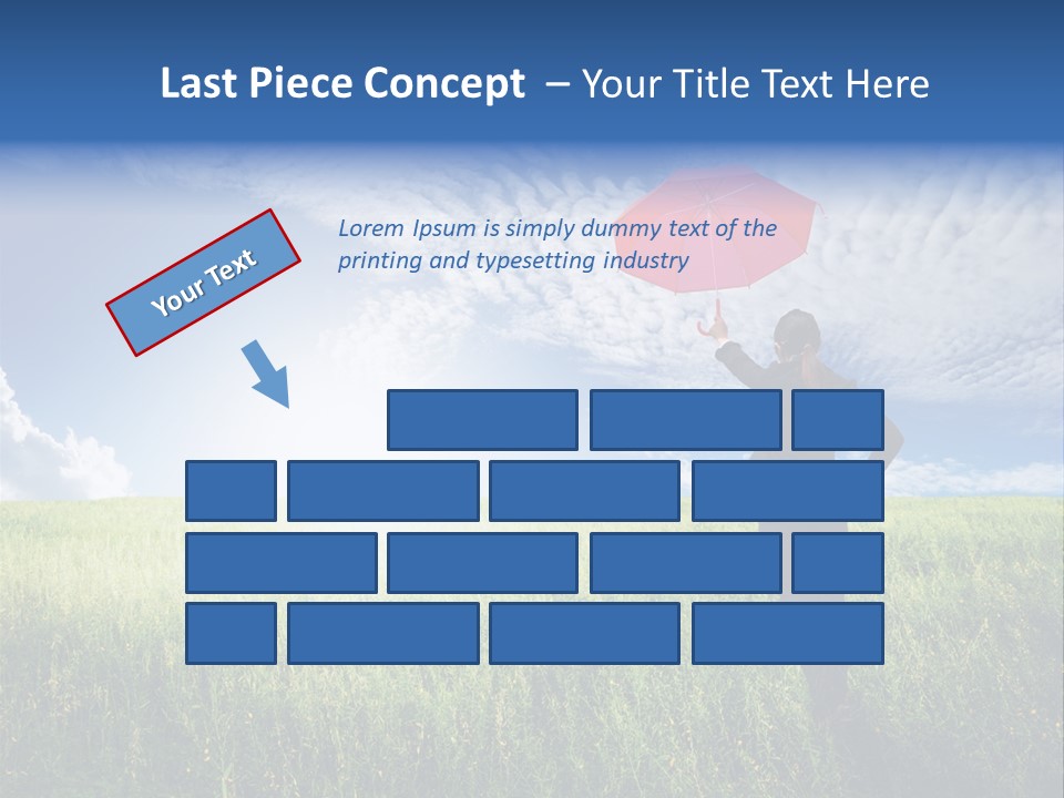 Sky Professional Summer PowerPoint Template
