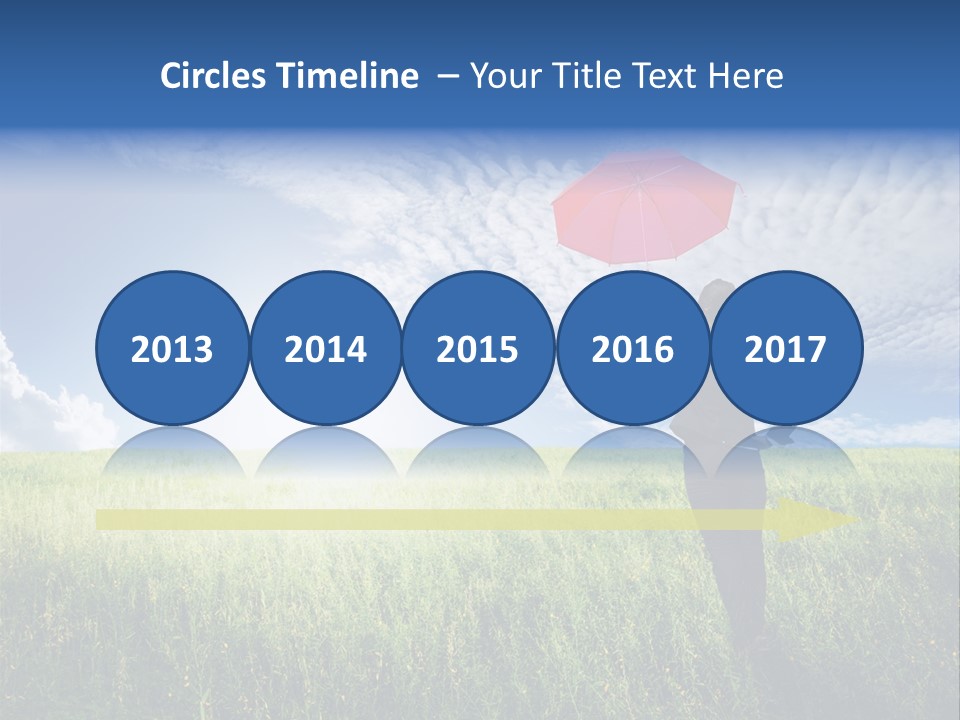 Sky Professional Summer PowerPoint Template