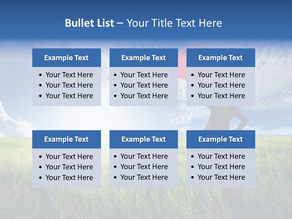 Sky Professional Summer PowerPoint Template