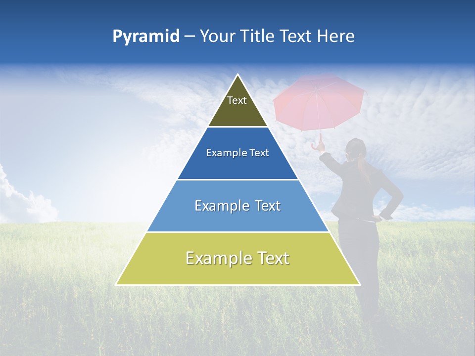 Sky Professional Summer PowerPoint Template