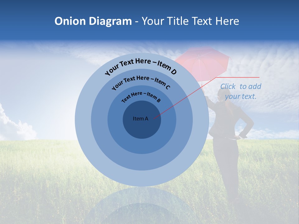 Sky Professional Summer PowerPoint Template