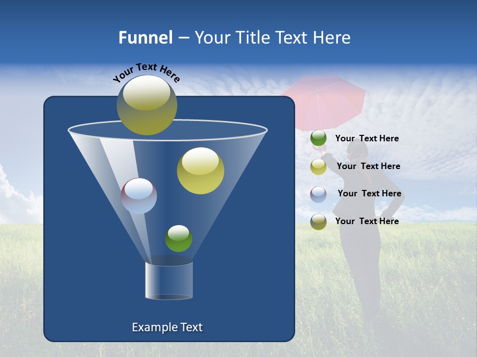 Sky Professional Summer PowerPoint Template