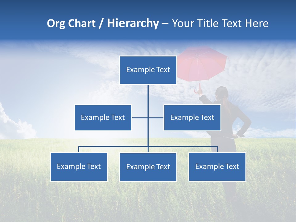 Sky Professional Summer PowerPoint Template