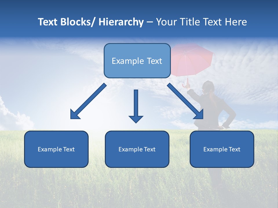 Sky Professional Summer PowerPoint Template