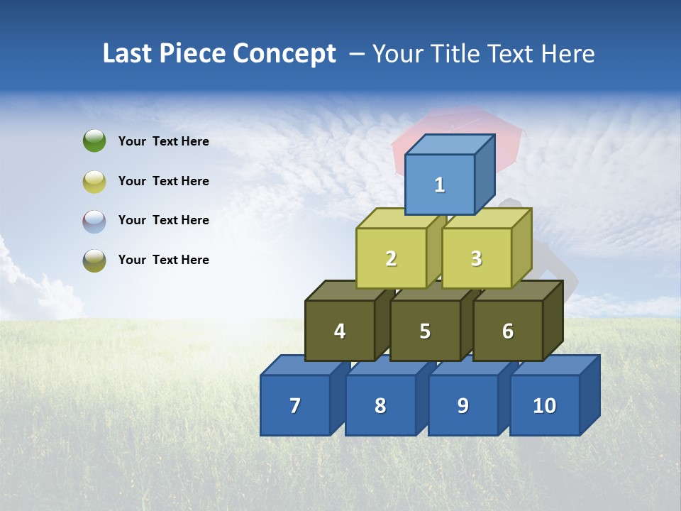 Sky Professional Summer PowerPoint Template