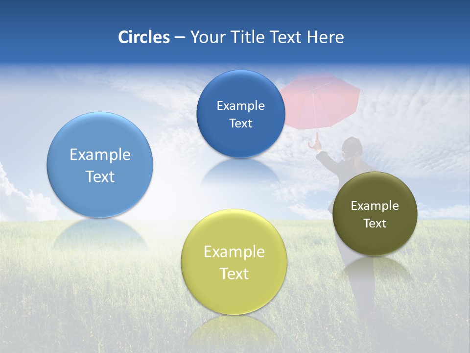 Sky Professional Summer PowerPoint Template