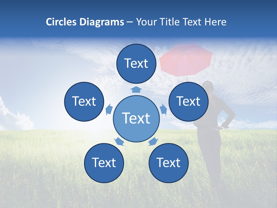 Sky Professional Summer PowerPoint Template